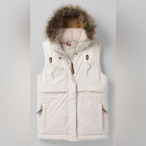 Prana Banajerra Vest With Hood Size Medium NWT